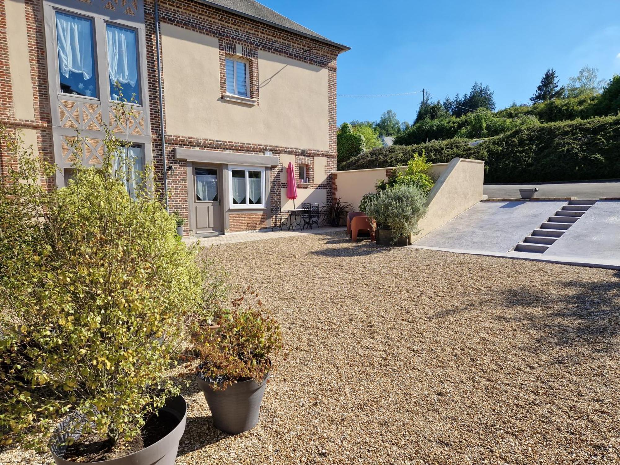 Apartament La Cour Honfleur Zewnętrze zdjęcie